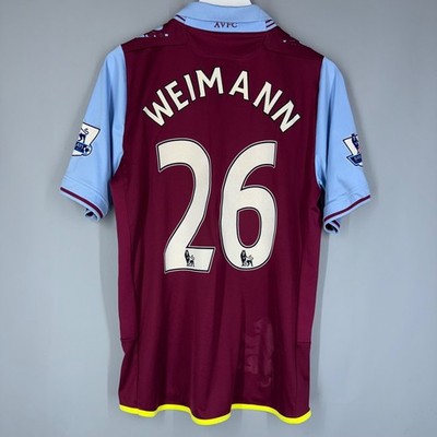 ASTON VILLA FC ENGLAND 2012 2013 HOME FOOTBALL SHIRT JERSEY #26