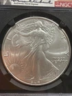 2021 AMERICAN SILVER EAGLE T2 NGC MS70 ANNA CABRAL SIGNED - 030132