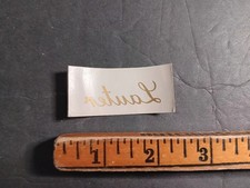 LAUTER - Piano Fallboard Decal