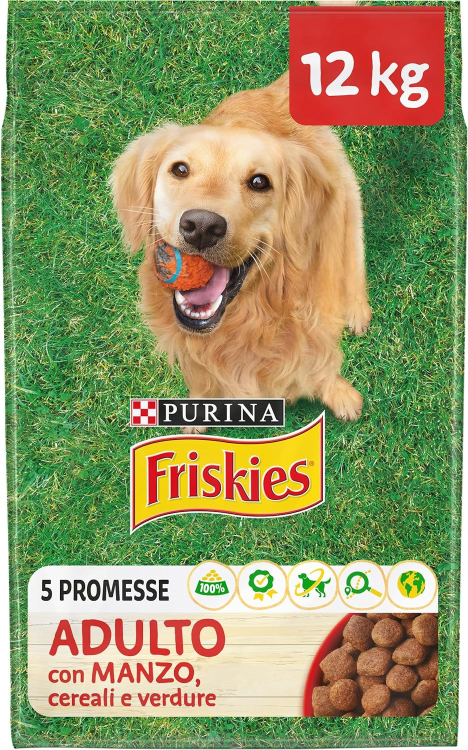 Analisi Nutrizionale Purina Adulto 12Kg | Crocchette Manzo e Verdure