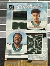 2024 Panini Donruss Rookie Holiday Sweaters Malachi Corley Rookie Jets RHS-MCO