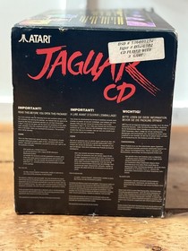 Atari Jaguar CD Console EMPTY BOX ONLY No Console RARE