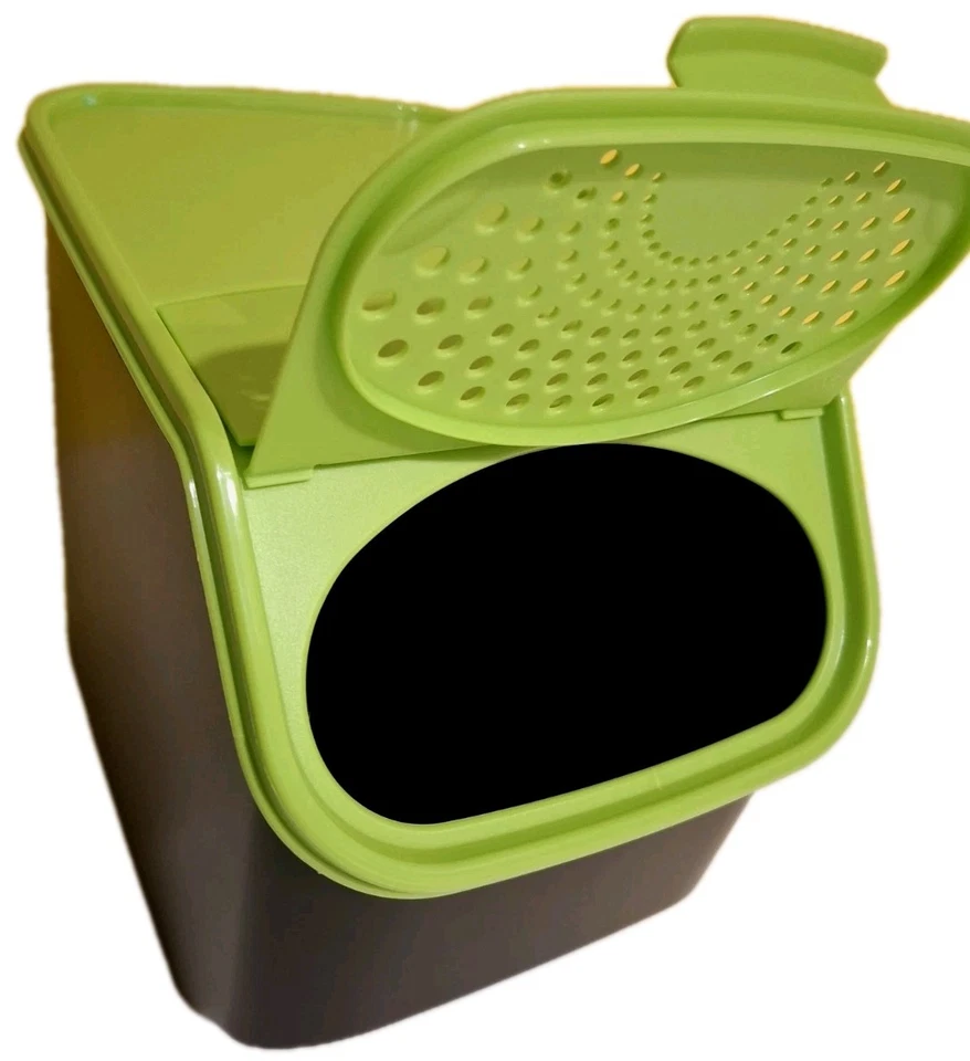 TUPPERWARE - Kartoffellager,8,3/5,5 ltr. schwarz ,wenig Gebraucht/guter  Zustand - Bild 2 von 4