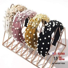 Pearl Headbands for Women - 4 Pcs - 4 Count - Set of 1