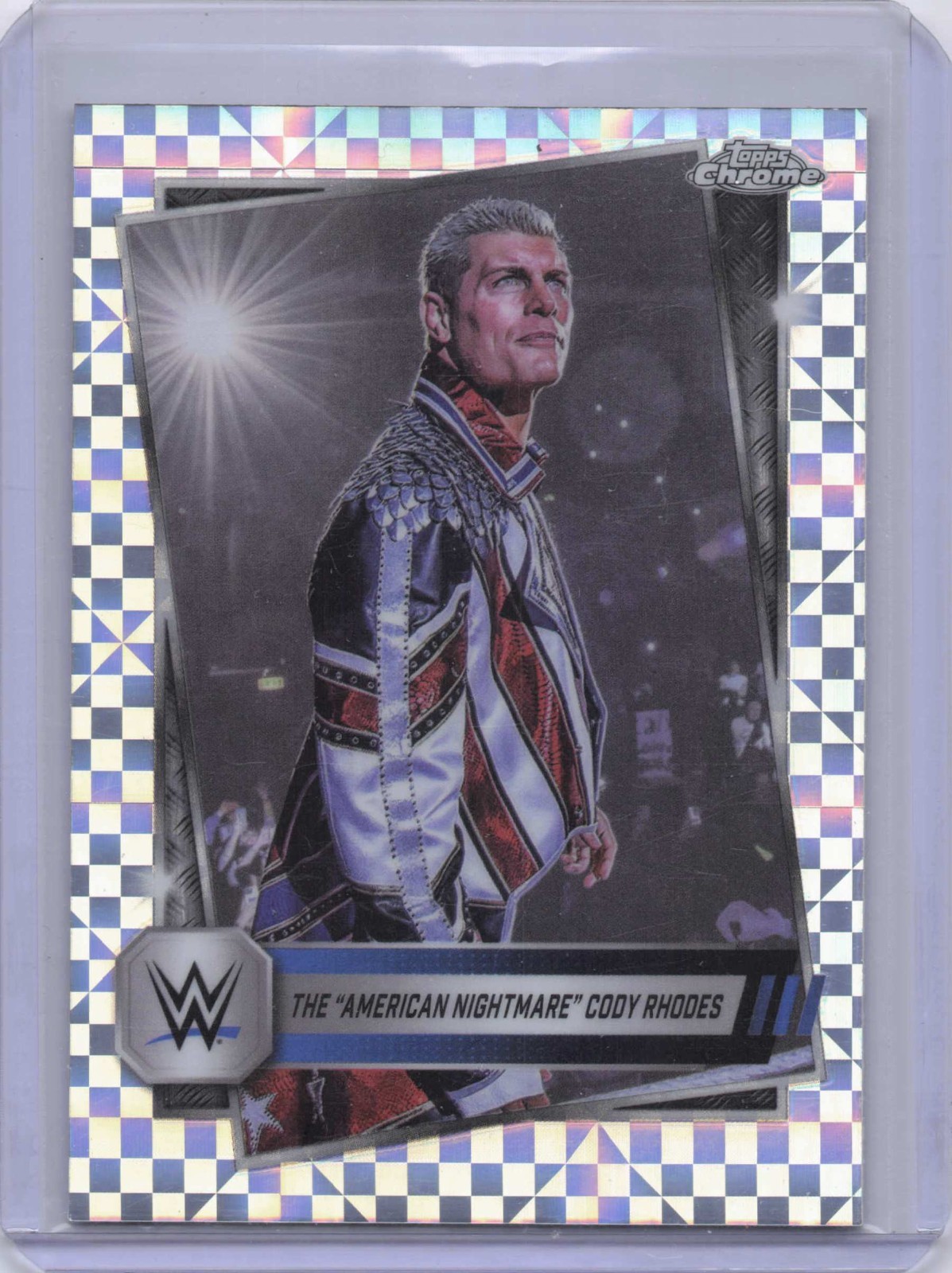 2025 Topps Chrome WWE #1 Cody Rhodes X-Fractor