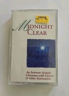 Midnight Clear An Intimate Acoustic Christmas Cassette SEALED Regency Music VTG - Image 1 of 3