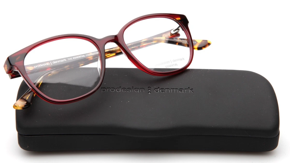 Prodesign denmark Red Eyeglass Frames for sale | eBay display picture 1