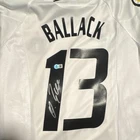 Adidas Germany Soccer Jersey Michael Ballack Signed Beckett Authenticated
