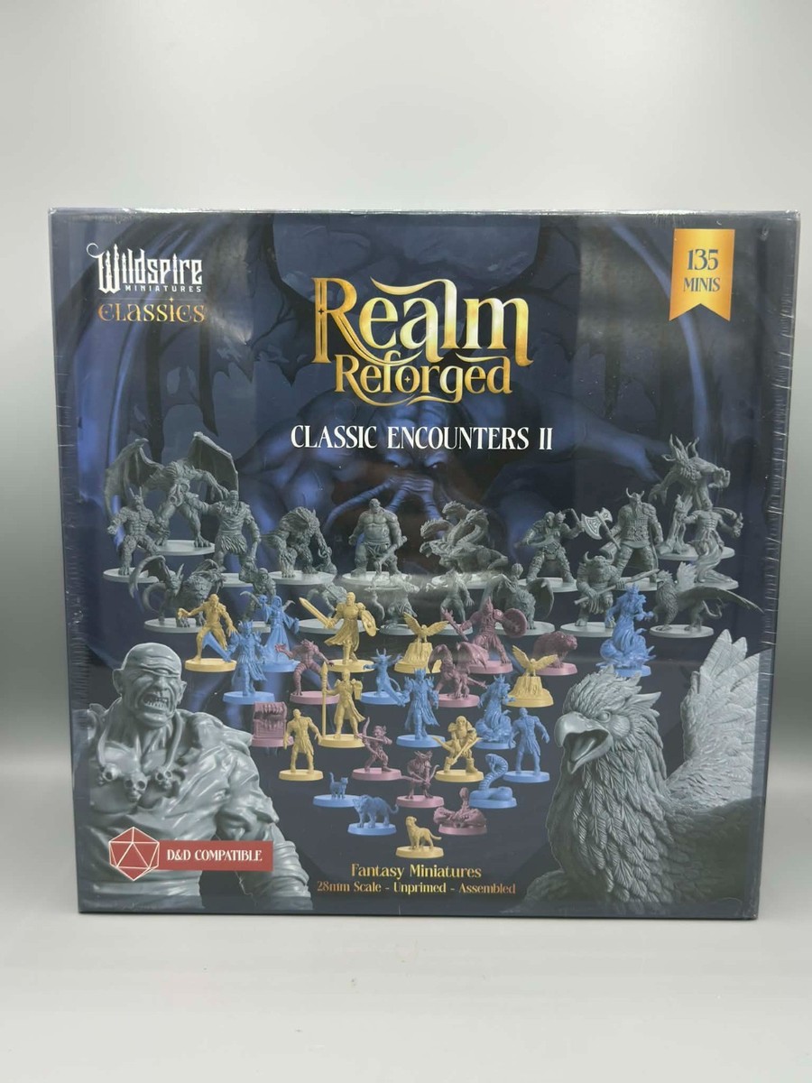 Classic Encounters II 135 Iconic DND Miniatures Bulk Monsters