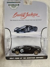 Greenlight Exclusive 2017 Ford GT '66 Heritage 1:64 Diecast Black