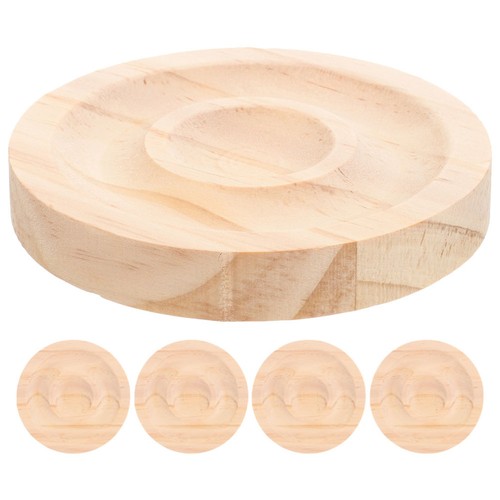 5 Pezzi Conservazione per Braccialetti Vassoio Portagioie in Legno Vassoi Porta Braccialetti - Foto 7 di 12