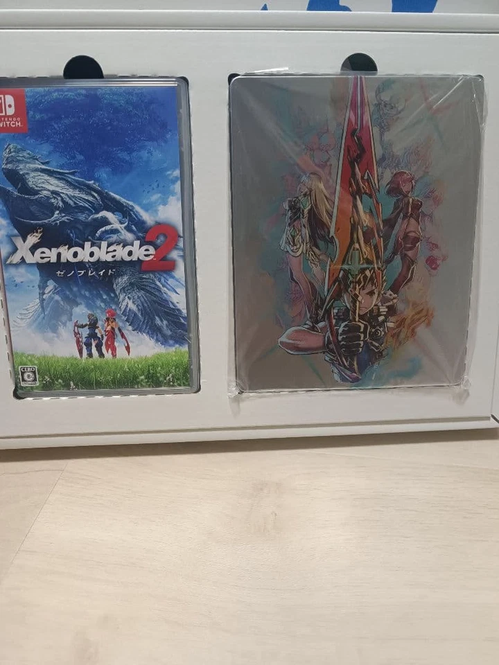 Nintendo Switch Xenoblade 2 Collectors Edition w/Soundtrack Steelbook Japan - Image 2 of 4
