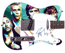 Rob Thomas Matchbox Twenty Autographed Custom 1/1 Graphics Photo Guitar ACOA