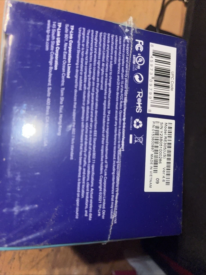 TP-LINK AC1200 Dual Band Wi-Fi Range Extender NEW Works With Any Wi-router - Image 3 of 3