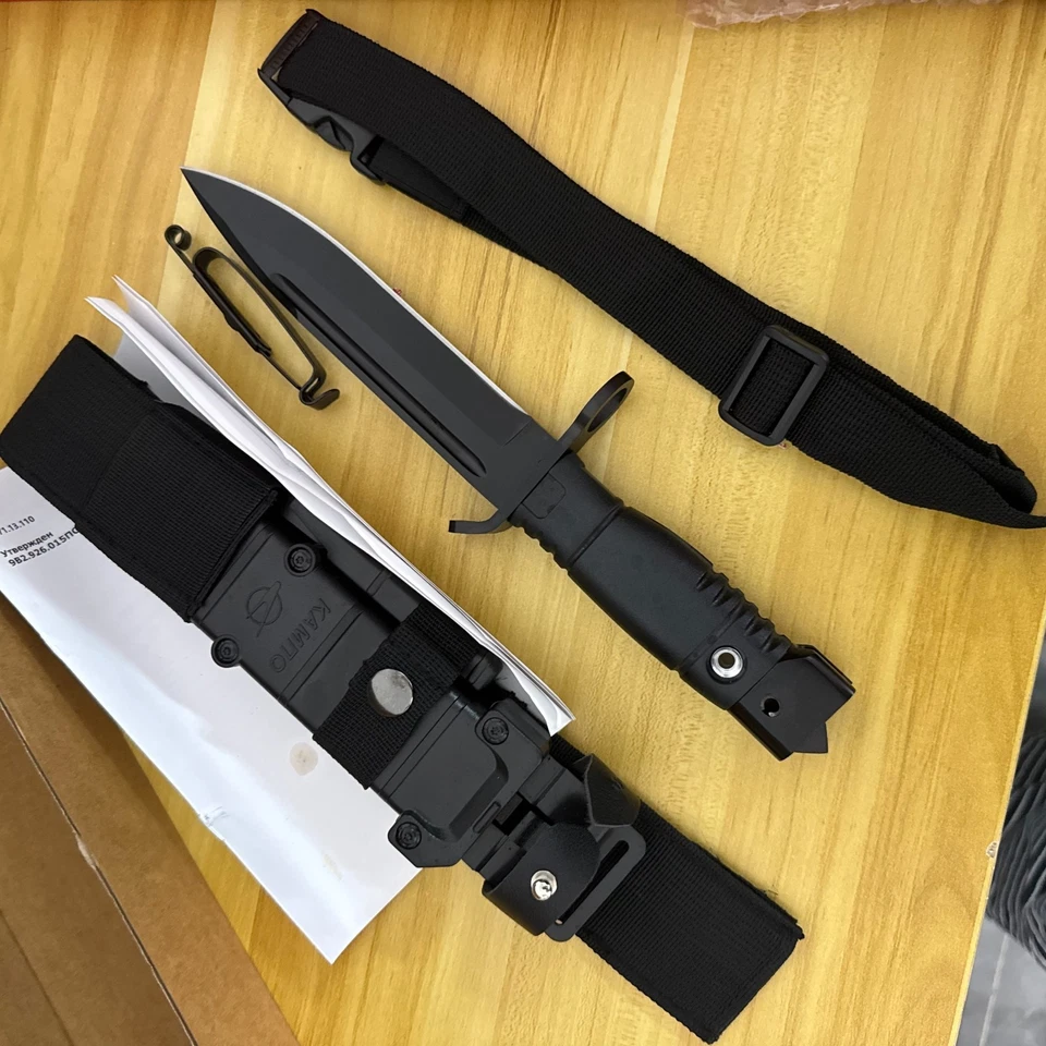 Funda de cuchillo ABS multifuncional negro AK12 y funda de cuchillo EDC cuchillo de herramienta Foto 2 de 4