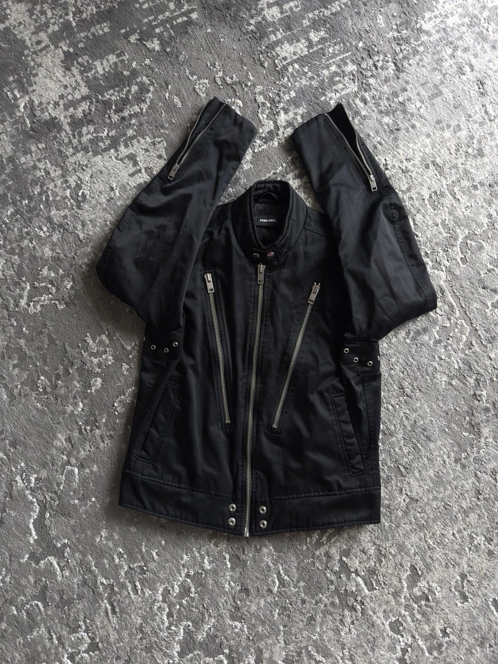 Vintage Diesel Moto Biker Racing Jacket Men’s Size M y2k avant garde - Image 2 of 4