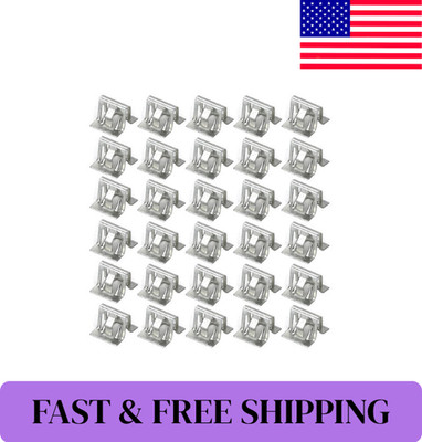 30 PCS 15748479 Interior Trim Clips Console Dash Retainer Clips 1/2'' X 5/8'' G
