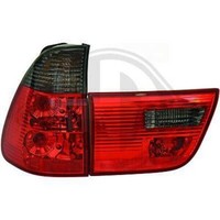 Hintere RüCklichter Paar Set Klar Rot Rauch FüR BMW X5 E53 99-06