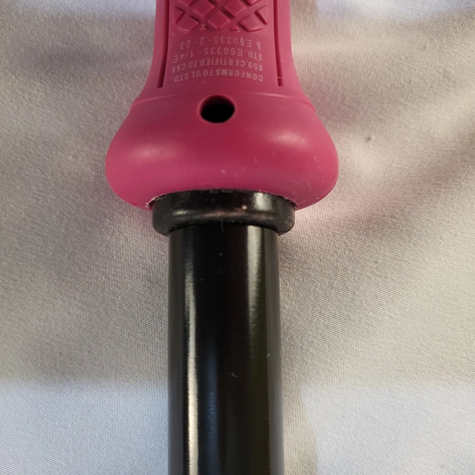 Varita rizadora inversa estilo rosa intenso profesional NuMe con turmalina HB025B-3 Foto 3 de 4