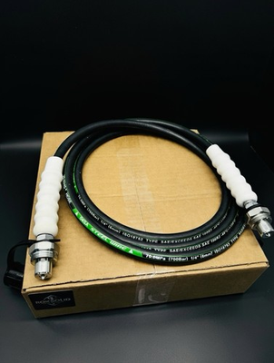 #ad 10 Foot Hydraulic Hose 10000 PSI Rubber CH604 Coupler Similar Spec As SPX 9758 $69.75