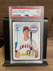 2018 Topps Heritage High Number #600 Shohei Ohtani PSA 9 Rookie Angels