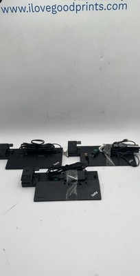 Lenovo ThinkPad Ultra Dock 40A2 Docking Station Black Lot Of 3