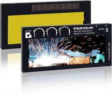 Auto Darkening Welding Lens 2X4 1/4, Variable Shade 5-13, True Color Technology,