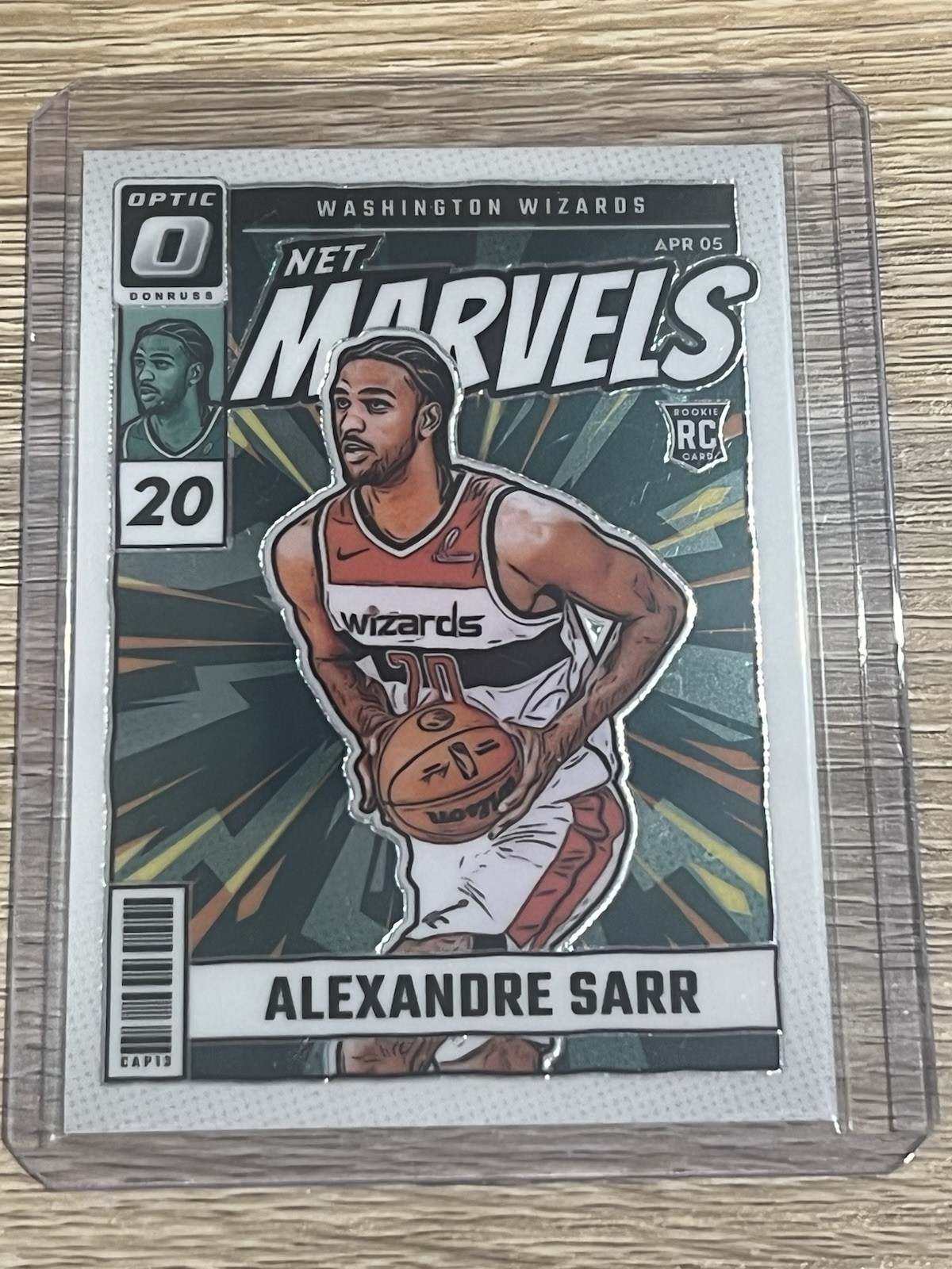 2024-25 Panini Donruss Optic  - Net Marvels Alexandre Sarr RC