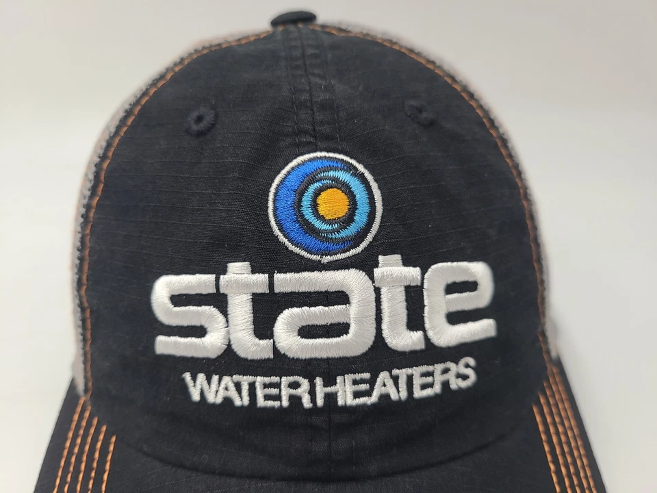 Gorra ajustable Kurt Busch #41 State calentadores de agua malla camionero NASCAR negra Foto 4 de 4