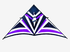 Delta Kite Angel Huge 108" W + RipStop Nylon Material + Carbon Wrap Spars + Line