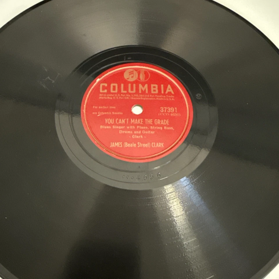 1946 BLUES - James Clark - MUDDY WATERS 78 rpm COLUMBIA 37391 Come To Me Baby E - Imagem 3 de 4