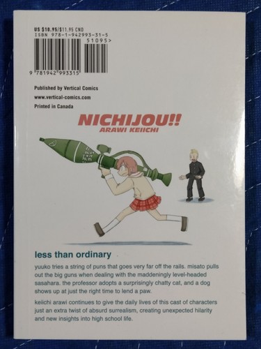 Lote De 4 Nichijou My Ordinary Life Manga Inglés Vol.2,3,4,5 PB, 2015, Vertical - Imagen 3 de 24