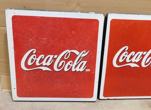 Mesa de metal Coca Cola Top-Mexicano-Restaurante Bar-30x30-De colección-Individuales - Imagen 3 de 8