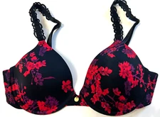Natori 32B Pure Luxe Full Fit T-Shirt Bra NWOT 732080 Floral