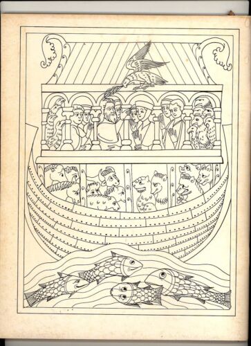 1969 Malbücher des Alten und Neuen Testaments Mittelalter Illustrationen - Bild 2 von 6