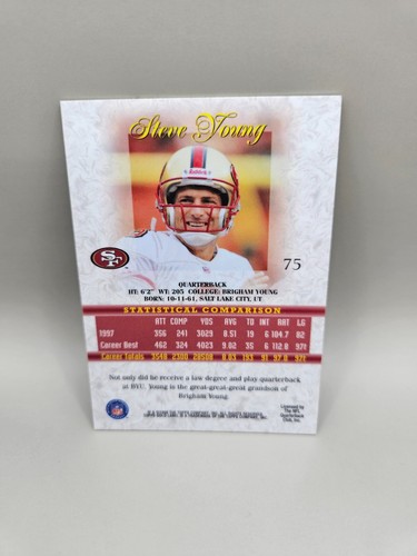 Steve Young 1998 Topps Gold Label Classe 1 49ers come nuovo - Foto 2 di 2