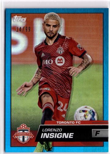 2023 Topps Ammiraglia MLS pellicola blu /99 1-200 (set completo) - Foto 14 di 55