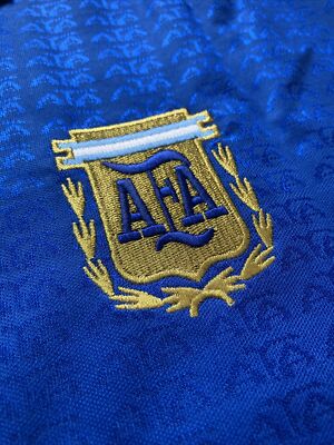 Argentina 1994 World Cup USA Away Shirt Maradona 10 Iconic Jersey