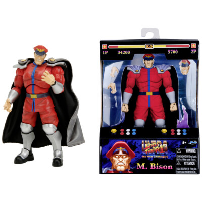 Jada Toys Street Fighter II M. Bison 6'' Figure