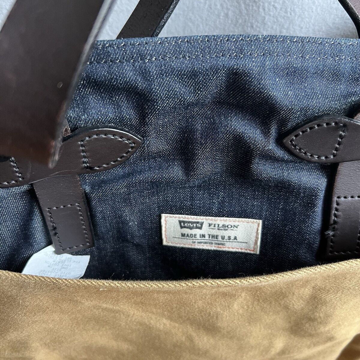 Filson X Levi's Tote Bag | Made in USA | Limited Edition Filson X Levi's Tote Bag | Made in USA | Limited Edition