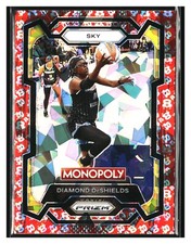 DIAMOND DeSHIELDS 2024 PANINI PRIZM MONOPOLY WNBA #60 FREE PARKING PRIZM