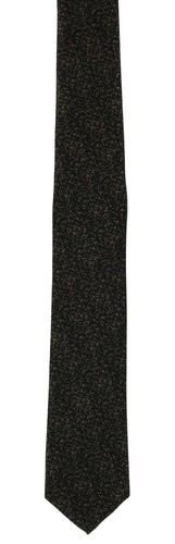 Michelsons of London Bronze Lurex Party Tie & Pocket Square Set - Picture 5 of 5