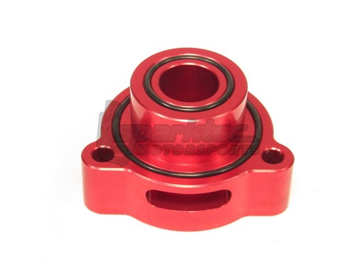 Adaptador de válvula de soplo DFJ Turbo BOV rojo Ford Mustang Fusion Fiesta Escape NUEVO - Imagen 3 de 3