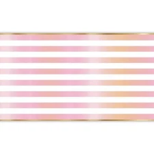 Foil Paper Table Runner Birthday Stripe Pack of 4