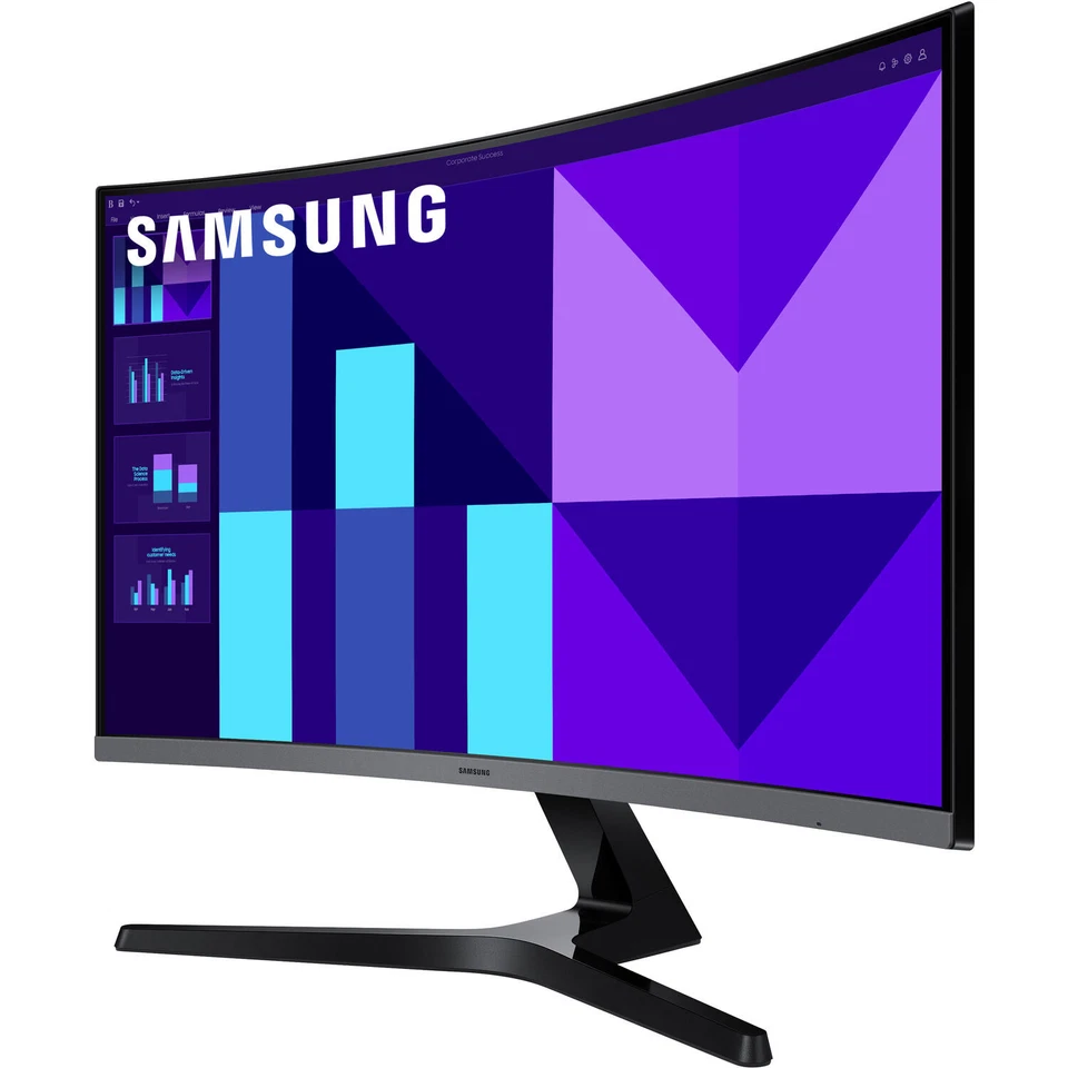 Samsung 32" Curved Monitor LS32D390GAEXXY LED 100Hz VA FHD 1920 x 1080 VGA HDMI - image 3 of 4