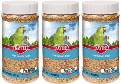 Kaytee Forti Diet Pro Health Oat Groats Treat for All Birds 3 bottles Per Pack 
