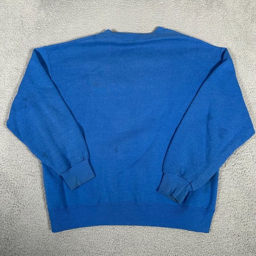Sudadera De Colección Seattle Seahawks Adulto Grande Azul Fútbol Cuello Redondo Pullover Defecto - Imagen 12 de 13
