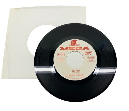 Homar Jackson Sea Trip 45 Funk Promo MEGA 615-0064 VG+/NM Mono Stereo - Imagen 2 de 4