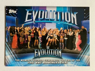 2019 Topps WWE Women's Division Evolution Inserts (You Pick From List)