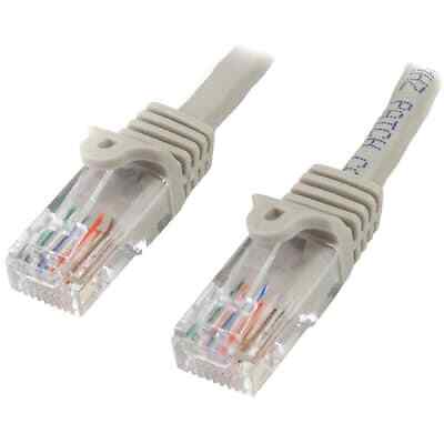 1PC STARTECH.COM 45PATCH7GR CAT5e Cable - 7 ft Gray Ethernet Cable - Snagless -